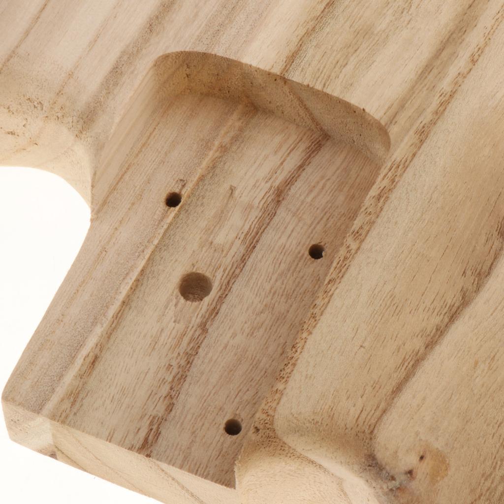 Bass Guitar Fretless - Bass Guitar Body Unfinished Maple Wood