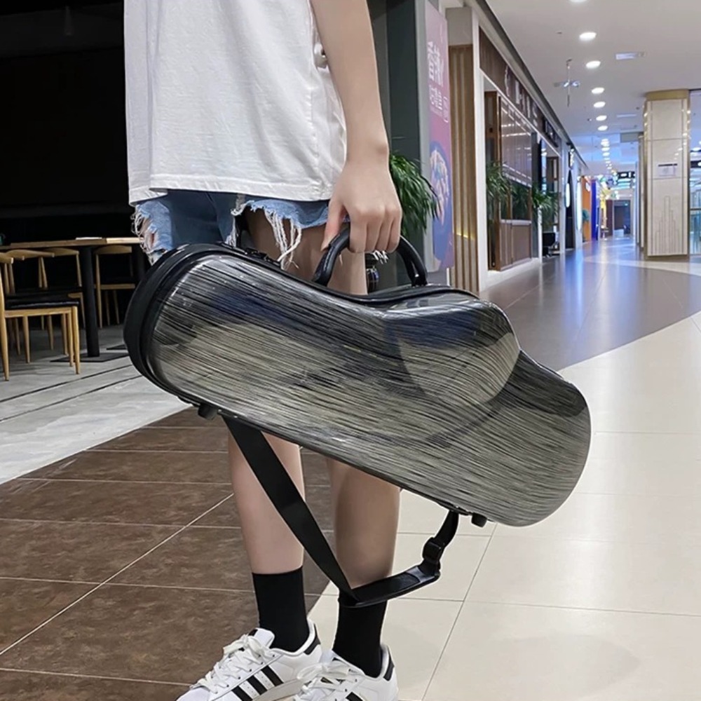 Saxophone Hard Shell Backpack  - Musical Instrument Lyre 评论和价格