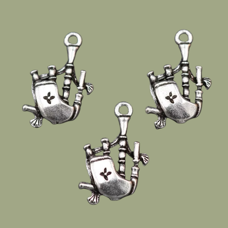 10pcs Silver Plated Scotland M - Musical Instrument In Scotland 评论和价格