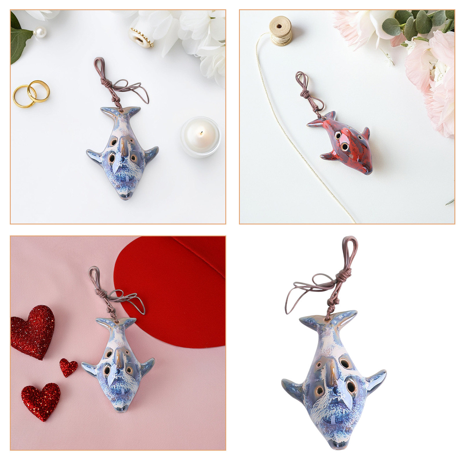 1Pcs 6 Holes Ceramic Alto C Oc - Musical Instrument You Blow 评论和价格