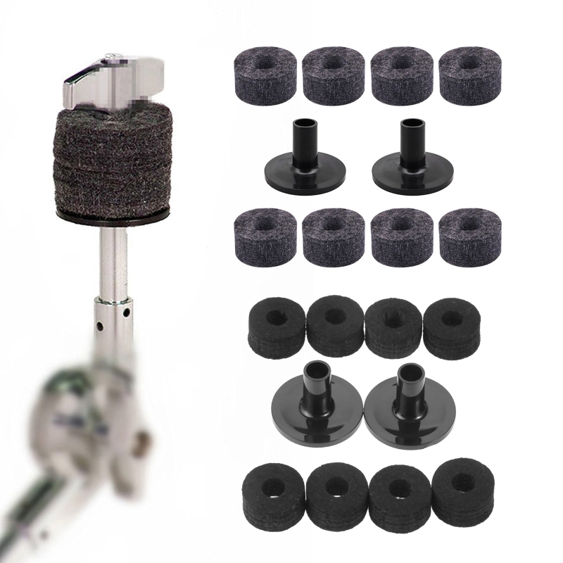 8 Pcs Cymbal Stand Felt Washer - Musical Instrument Long 评论和价格