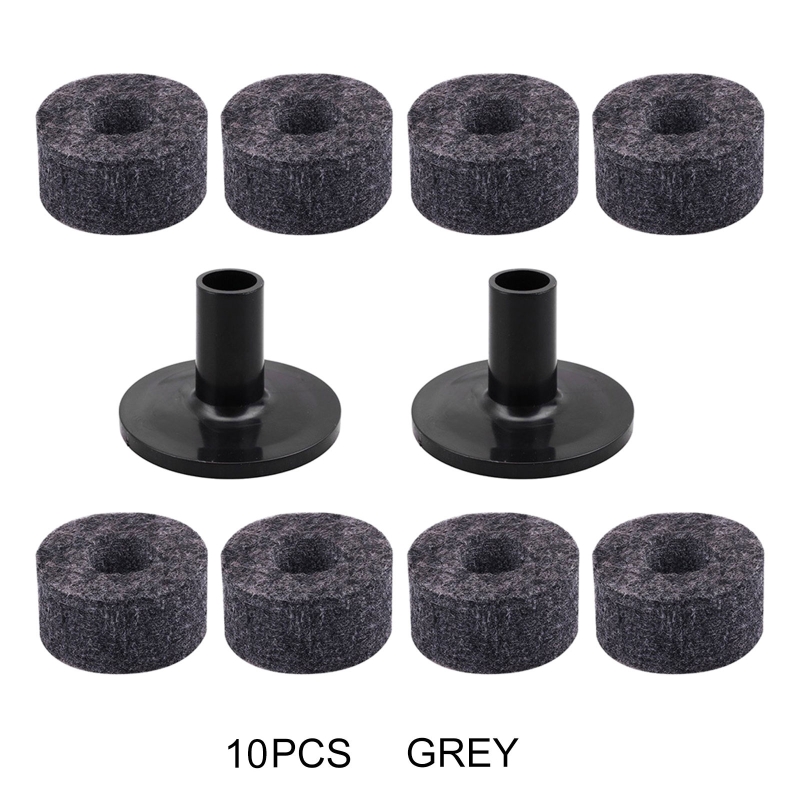 8 Pcs Cymbal Stand Felt Washer - Musical Instrument Long 评论和价格