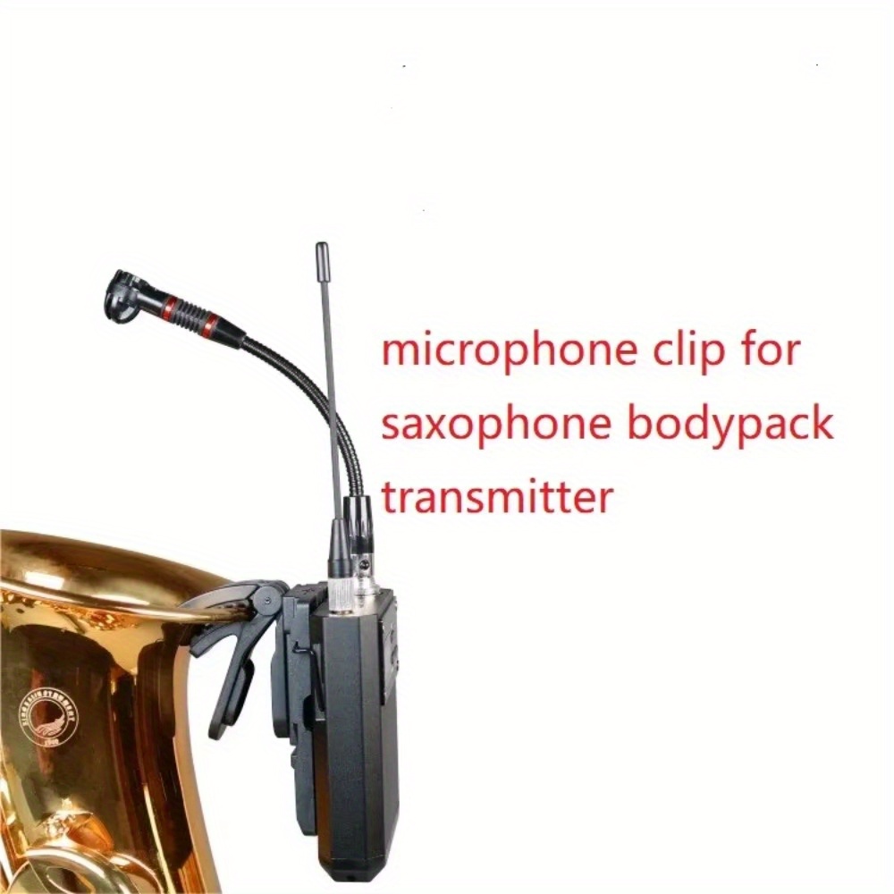 saxophone microphone clip for  - Musical Instrument Lyre 评论和价格