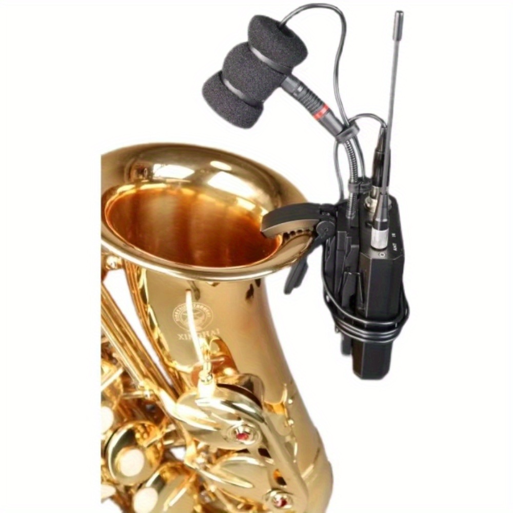 saxophone microphone clip for  - Musical Instrument Lyre 评论和价格