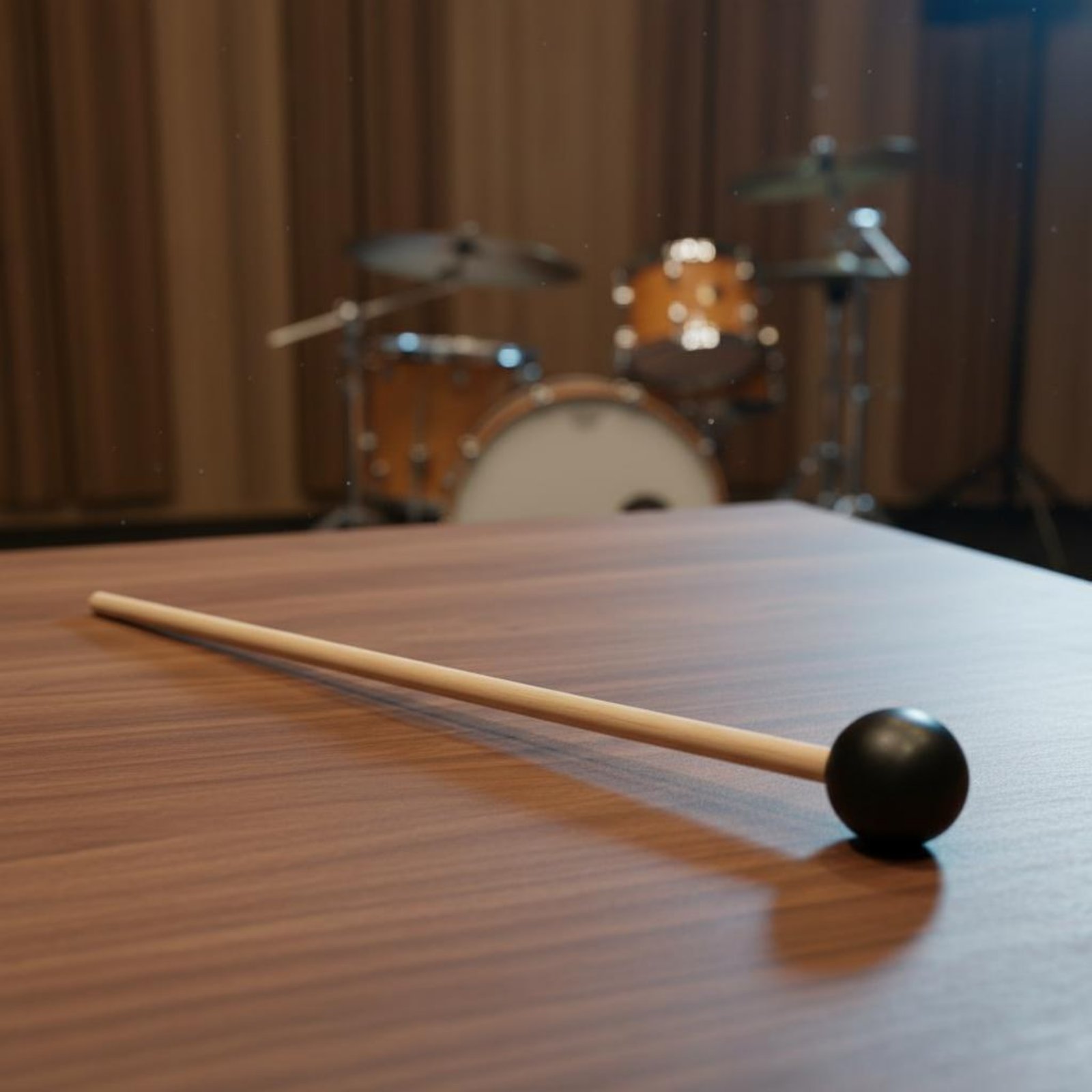 2 Pieces Black Head Mallet Lon - Musical Instrument Long 评论和价格