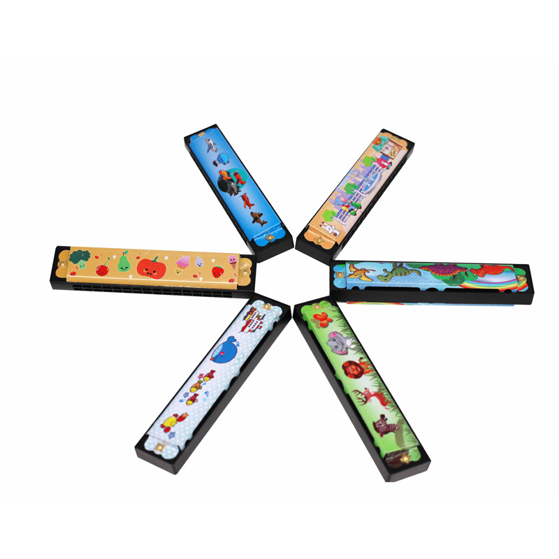 Children's Harmonica, Wooden M - Musical Instrument You Blow 评论和价格