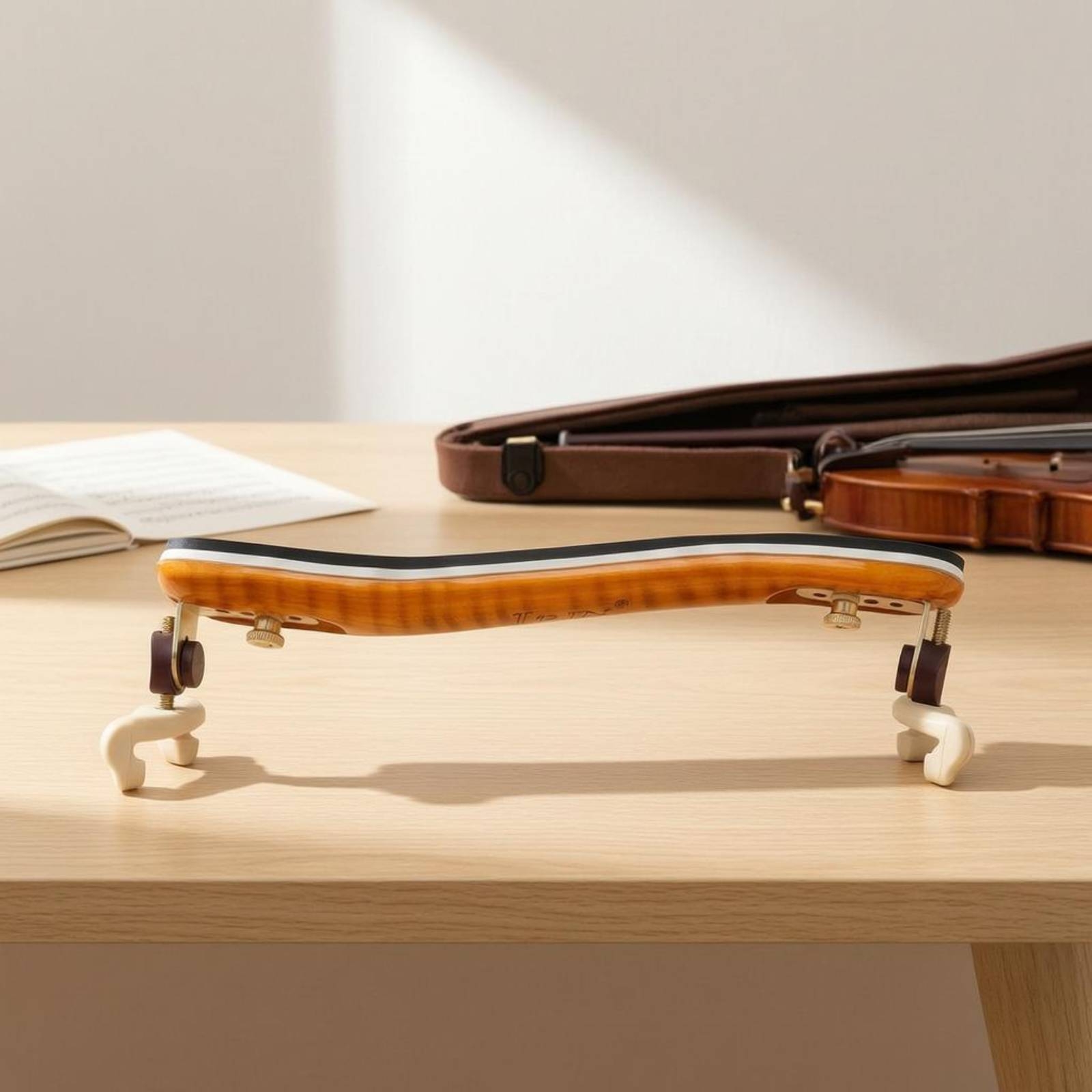 4/4 Violin Shoulder Rest Long- - Musical Instrument Long 评论和价格