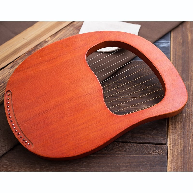 16 Strings Lyre Harp Mahogany  - Musical Instrument Lyre 评论和价格