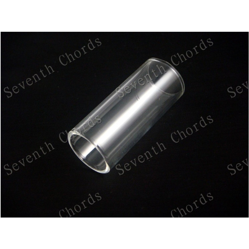 1Pcs Glass Guitar Slide Crysta - Musical Instrument Long 评论和价格
