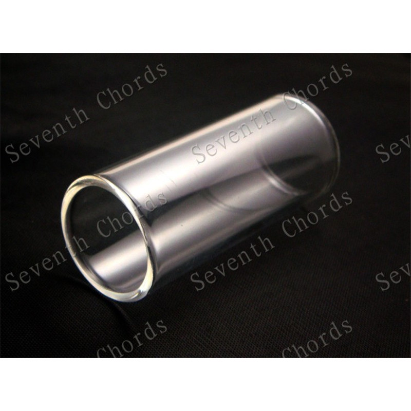 1Pcs Glass Guitar Slide Crysta - Musical Instrument Long 评论和价格