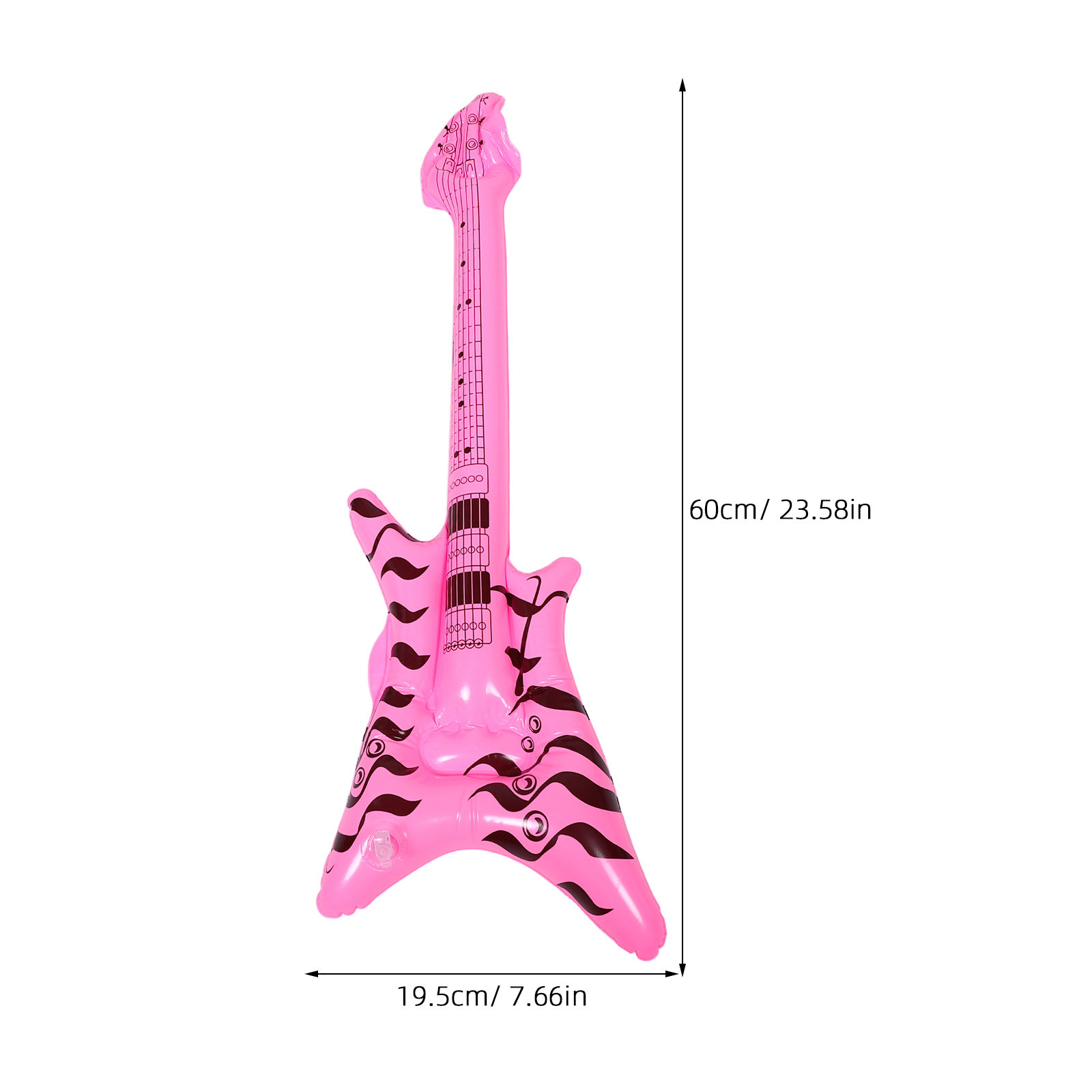 Inflatable Guitar Rock and Rol - Musical Instrument You Blow 评论和价格