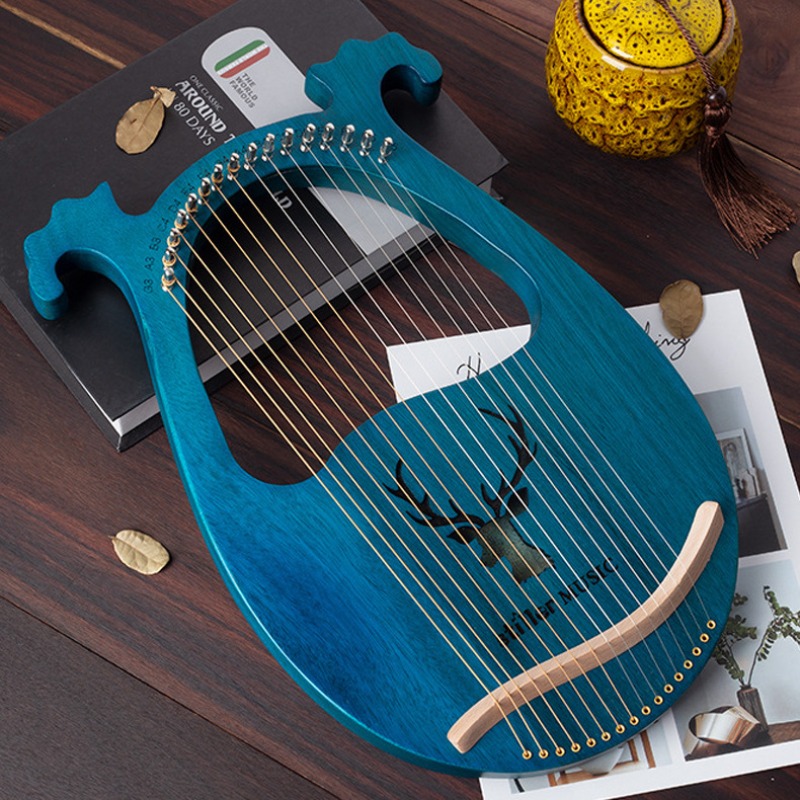 Antlers 16-tone lyre 16-string - Musical Instrument Lyre 评论和价格