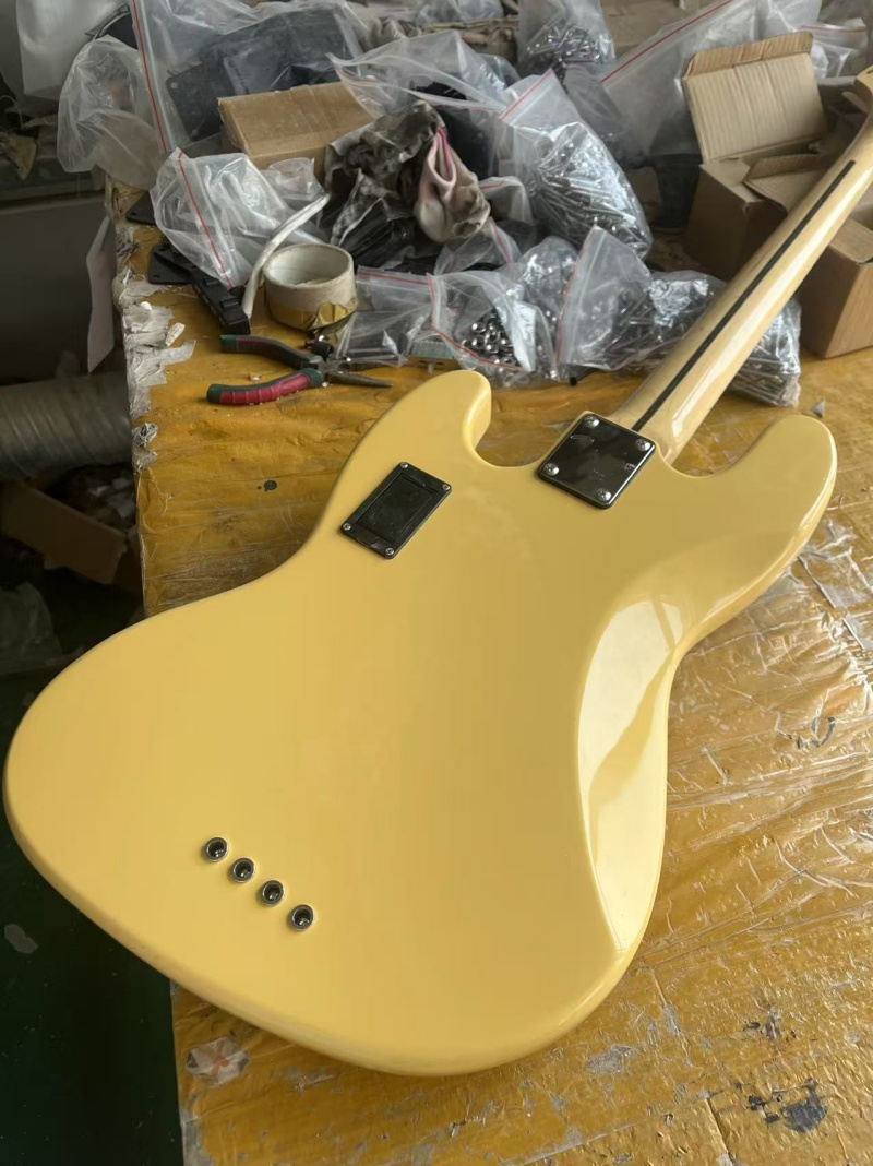 Custom 4-string electric bass, - Bass Guitar Fretless 评论和价格