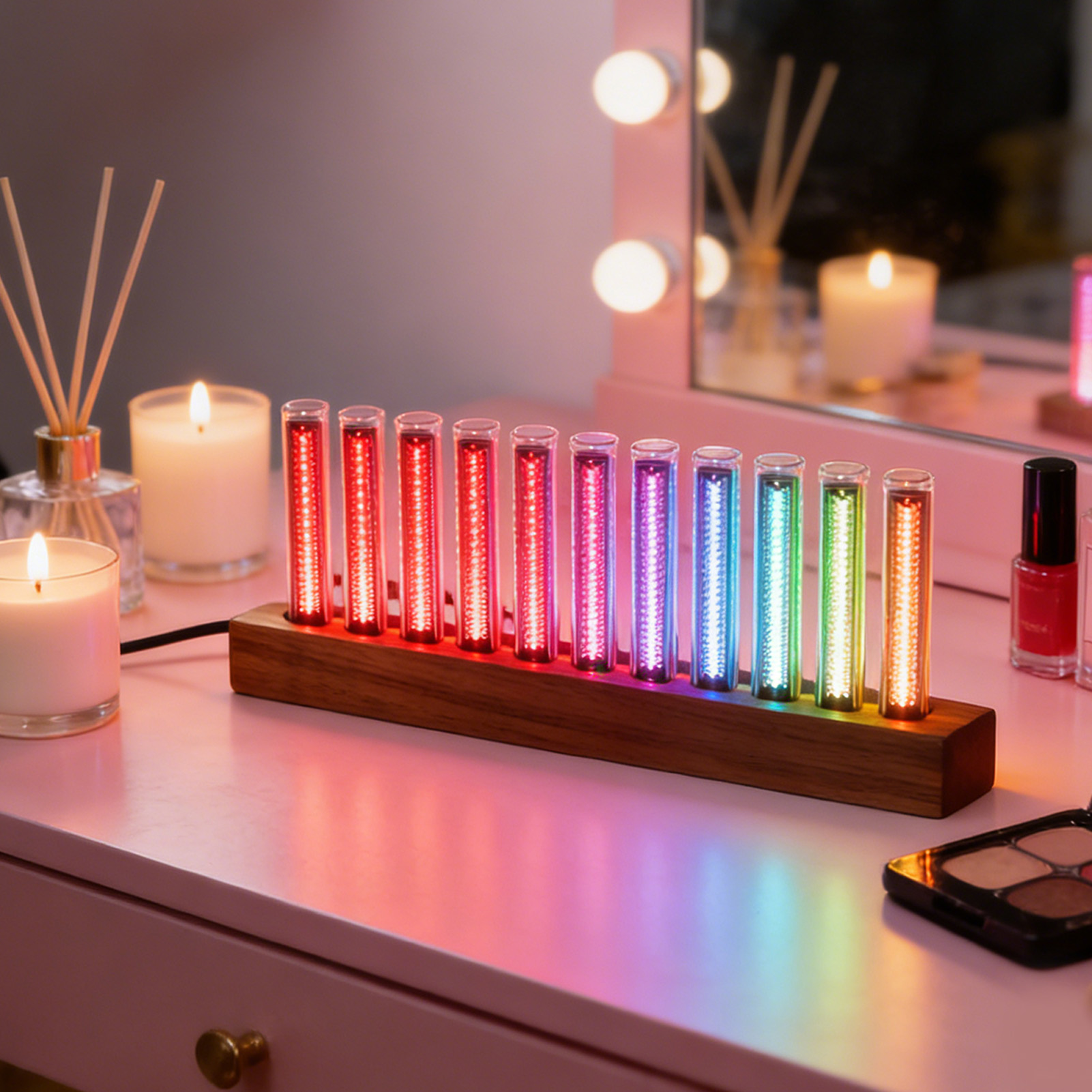 LED Music Spectrum Display Hom - Musical Instrument Tuba 评论和价格